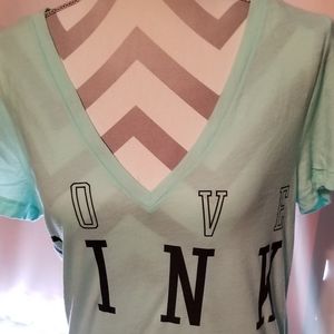 NWT, VINTAGE, VS PINK LACE BACK TOP